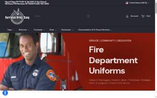 Harriman Army-Navy website