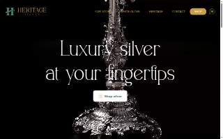 Heritage Silver website