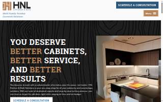 HNL Kitchens & Bath website