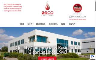 Arco Cleaning Maintenance website
