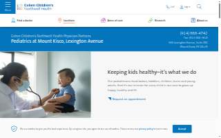 Cohen Children's General Pediatrics Mount Kisco - Lexington Avenue website