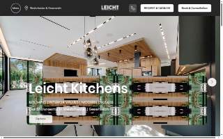 Leicht Westchester German Kitchen Showroom website