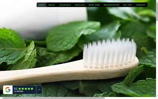 Mint Kisco Dental website