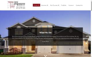 New Dimensions Remodeling Inc website