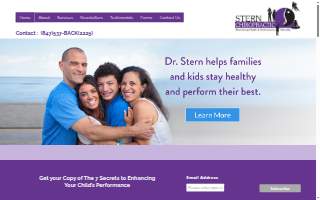 Stern Chiropractic Integrative Wellness, P.C. website