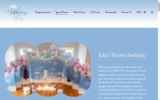 Sweet Whimsy Events of Mount Kisco website