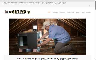 Restivo Heating & Air Conditioning of Mount Vernon website