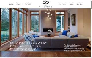 Alice Pirsu Interiors of Mt. Vernon website