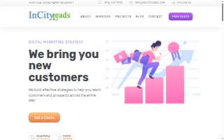 InCITY Leads, LLC website