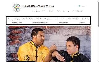 Martial Way Youth Center website