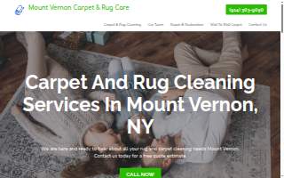 Mount Vernon Rug Care website