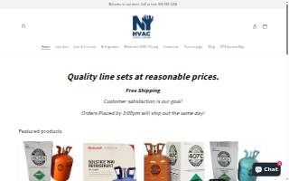 NY HVAC Supply House LLC website