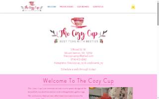 The Cozy Cup website