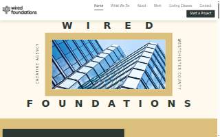 Wired Foundations website