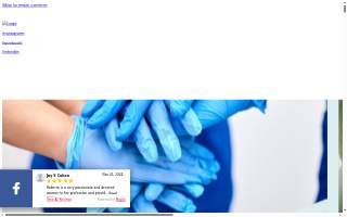 Accucare Nursing & Home Care website