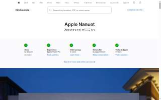 Apple Nanuet website