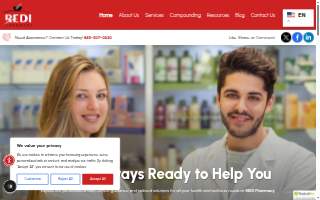 Redi Pharmacy website