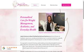 Jacqueline Aesthetics / Jacqueline Cardona Family Health Nurse Practitioner P.C. website