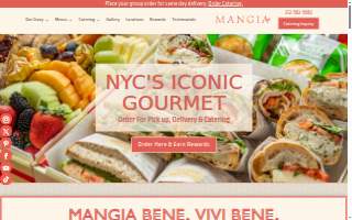 Mangia Pizza & Restaurant of New City website