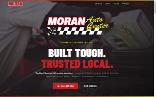 Moran's Auto Center Inc website