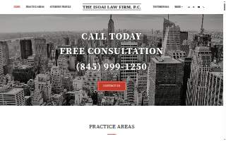 The Isoai Law Firm, P.C. website