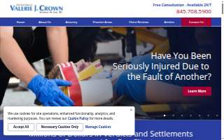 Valerie J. Crown, Attorney At Law, P.C. website