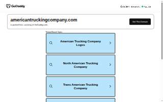 American Trucking Company website