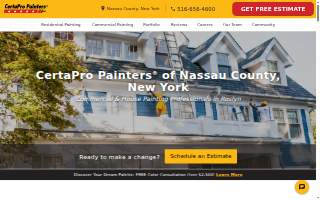 CertaPro Painters of Nassau County, New York website