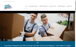 Gentil Moving Services INC. of New Hyde Park website