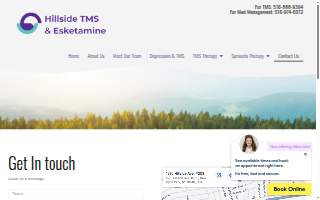 Hillside TMS website