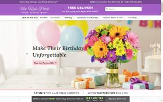 New Hyde Park Florist website