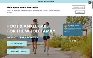 New Hyde Park Podiatry, PC website