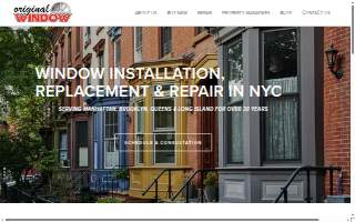 Original Window of New Hyde Park website