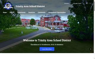 Trinity Business Tech website