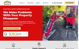Bombace Construction website