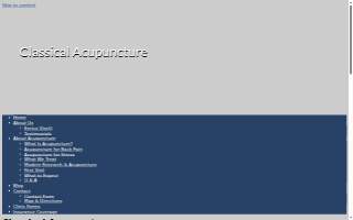 Classical Acupuncture website
