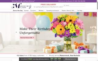 Mamaroneck Flowers of New Rochelle website