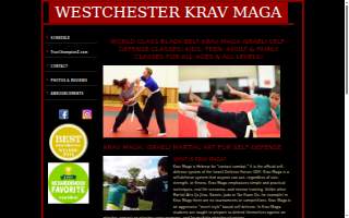Westchester Krav Maga website