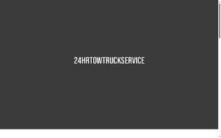 24 HR Tow Truck Service website