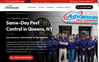 Advanced Pest Management Services Inc - Residential & Commercial Exterminators website