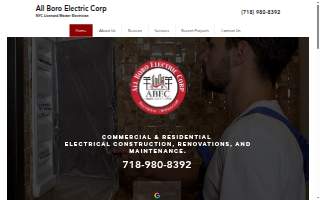 All Boro Electric Corp website