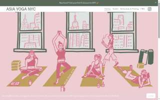 ASIA YOGA NYC website