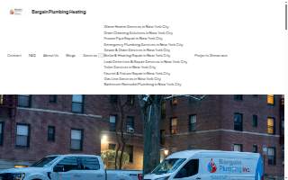 Bargain Plumbing and Heating website