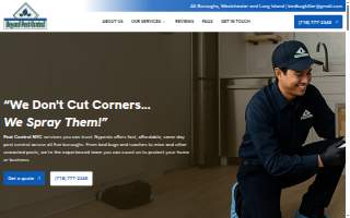 Beyond Pest Control website