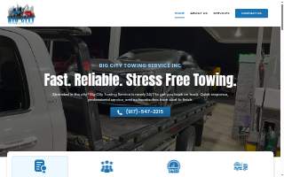 Big City Towing Service Inc website
