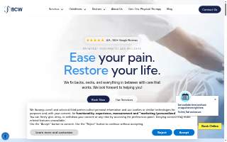 Broadway Chiropractic and Wellness website