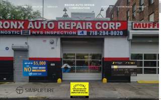Bronx Auto Repair Corp. website