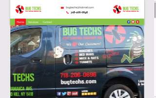 Bug Techs Pest Control Company Inc website