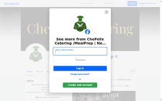 CheFelix Catering website