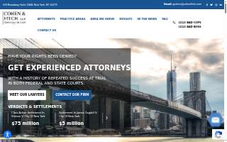 Cohen & Fitch, LLP website